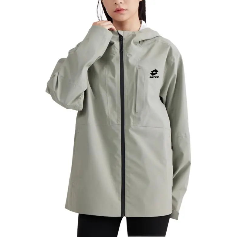 LOTTO Water-Resistant Windproof Breathable Wear-Resistant Warm Super-Light Water-Repellent Windbreaker Jacket Unisex-9