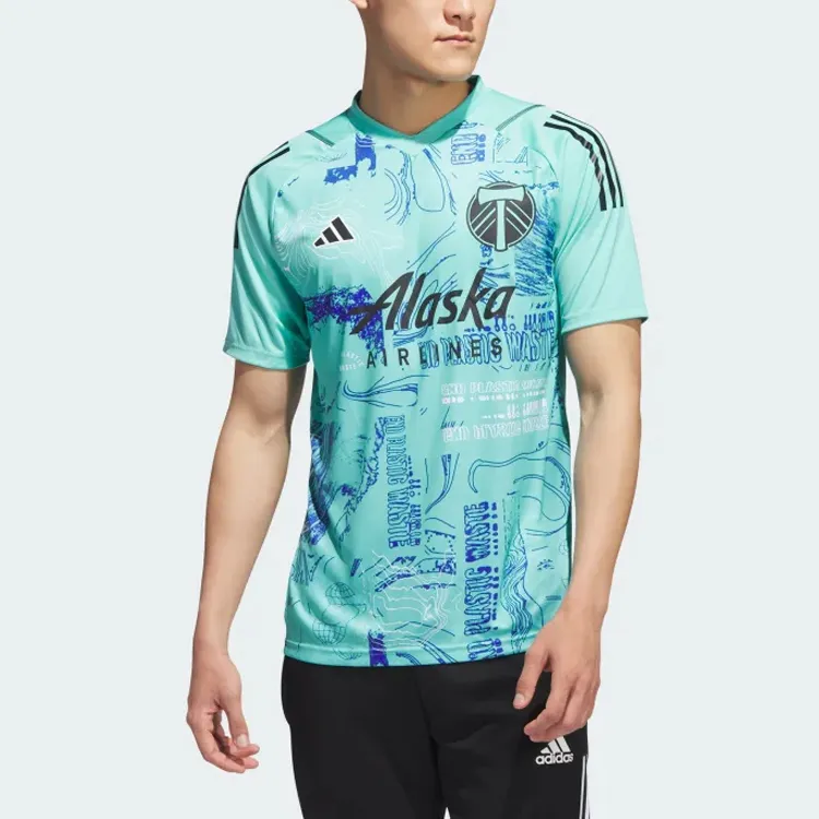 Adidas T-Shirts Men Mint-4