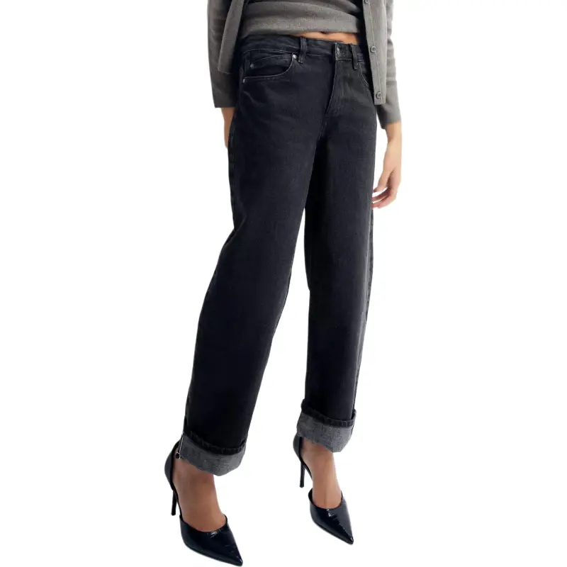 ZARA Jeans Women's Black-4