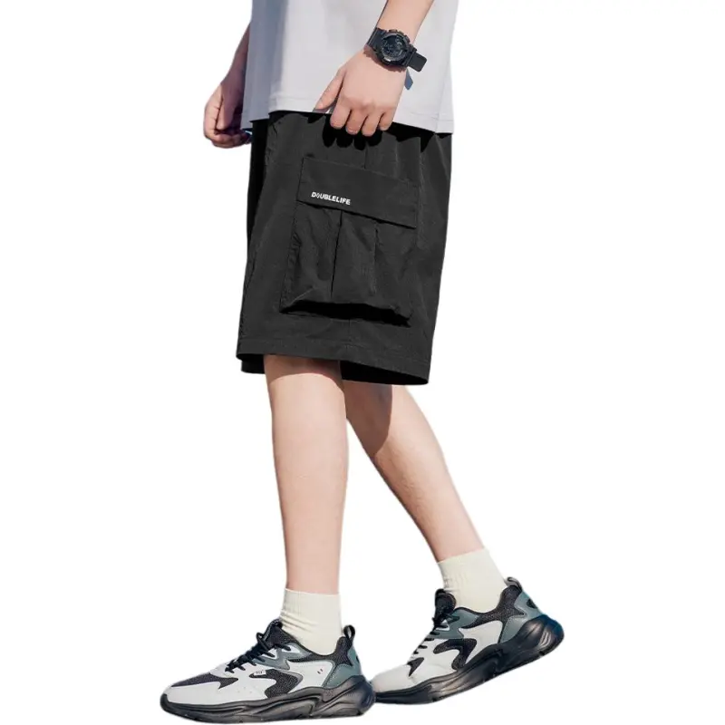 361° Casual Shorts Men's Super Black-1
