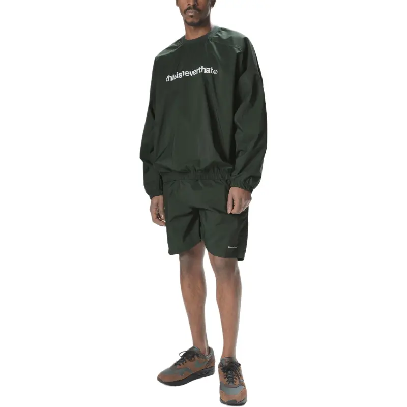 Thisisneverthat SS25 SS25 Casual Shorts Unisex Dark Green-2
