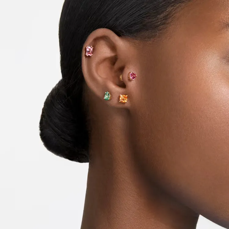 Swarovski Chroma Stud Earrings-5
