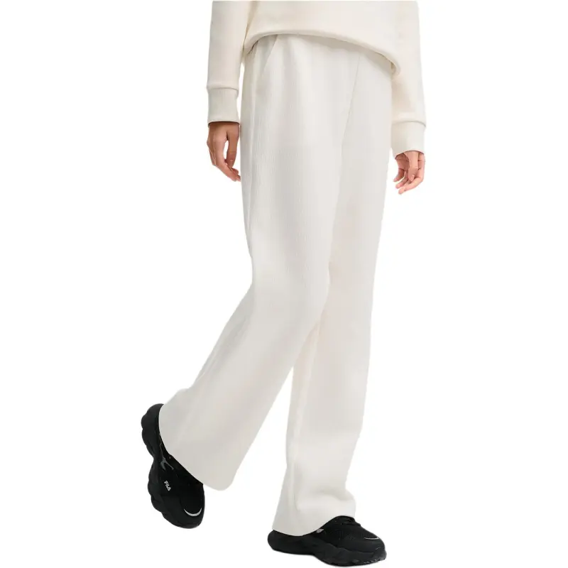 FILA Casual Pants Women's Cloud White-3