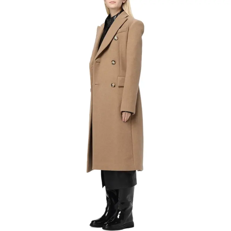 SportMax Double Breasted Belted Trench Coat-4