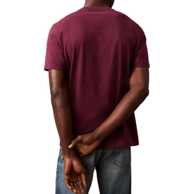 CALVIN KLEIN T Shirt Men's Burgundy-1