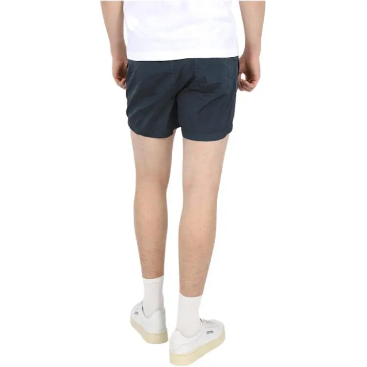 STONE ISLAND Logo patch Detail Swim Shorts-4