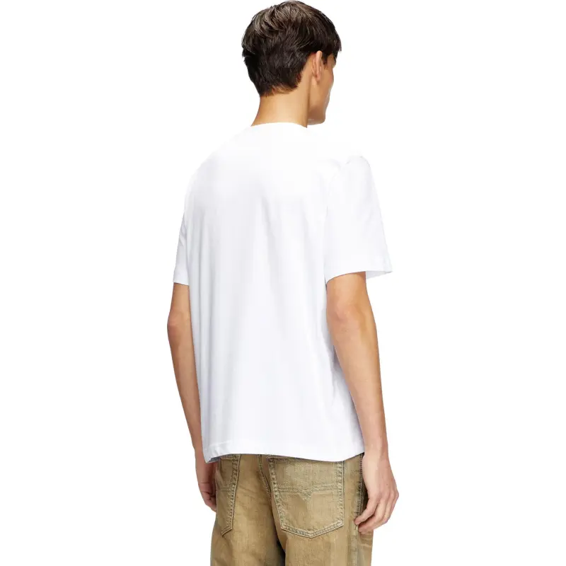 DIESEL T Adjust Bigoval Embossed Oval D T Shirt-1
