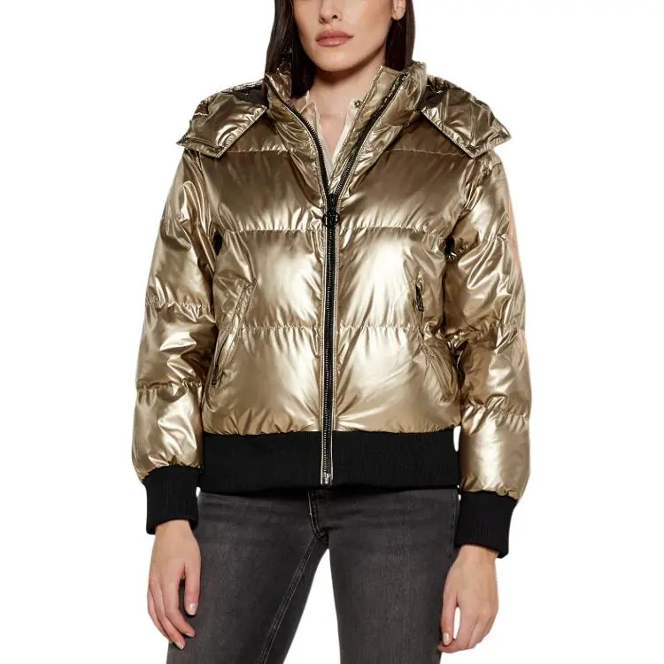 GUESS Jackets Coats Women's Champagne-2