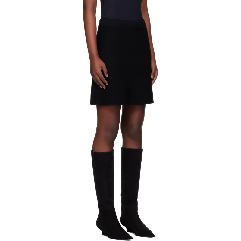 MaxMara Casual Short Skirts Women's Black-2