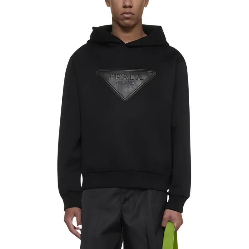 PRADA SS22 Sweatshirt Men's Black-2