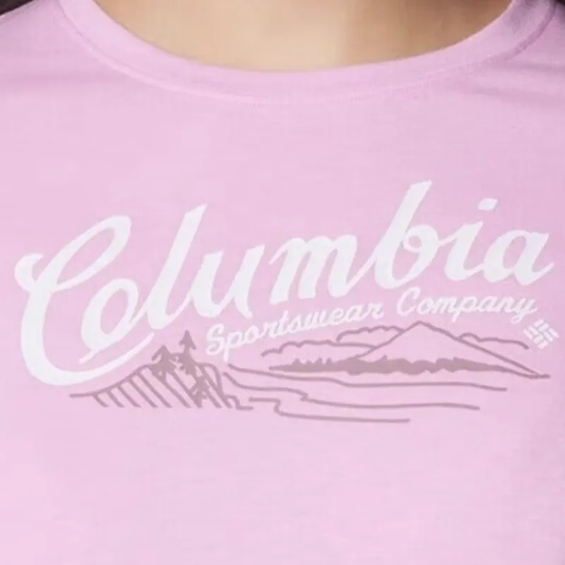 Columbia T Shirts Women's Pink 686-2