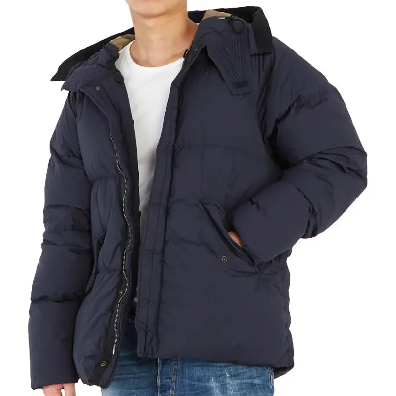 TEN C Concealed Hooded Puffer Jacket-4