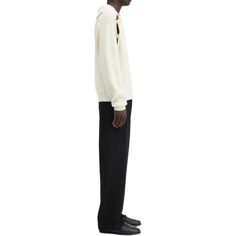 Jacquemus La Maille Vega Ribbed Jumper-3