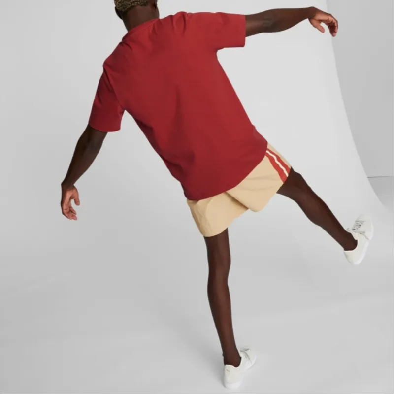 PUMA X Palomo Joint Series T Shirts Unisex Burgundy-4