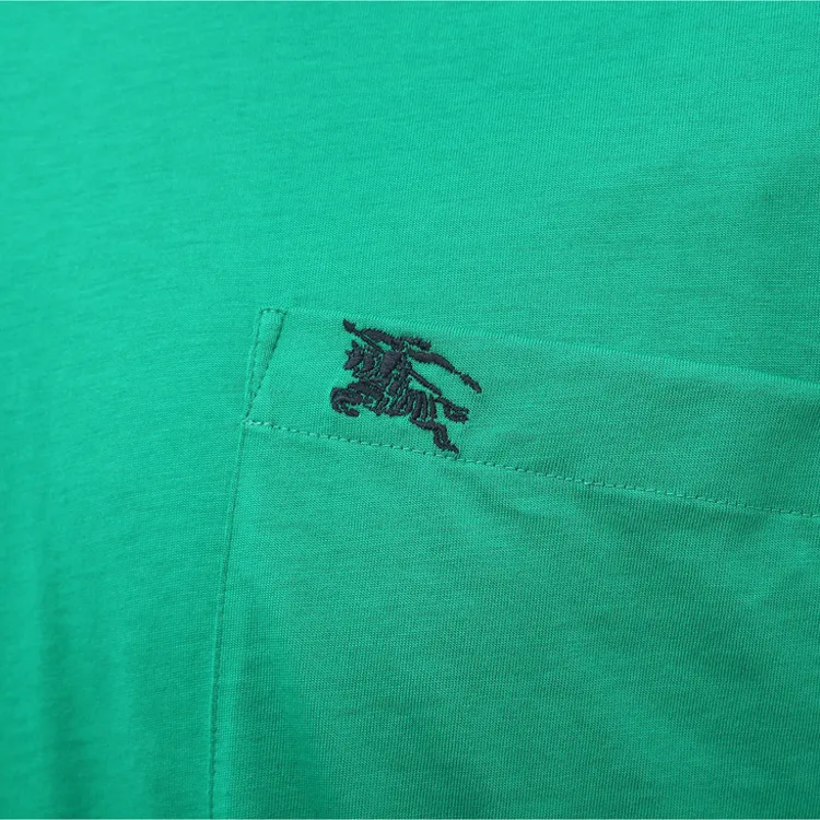 Burberry T Shirts Men Green-3
