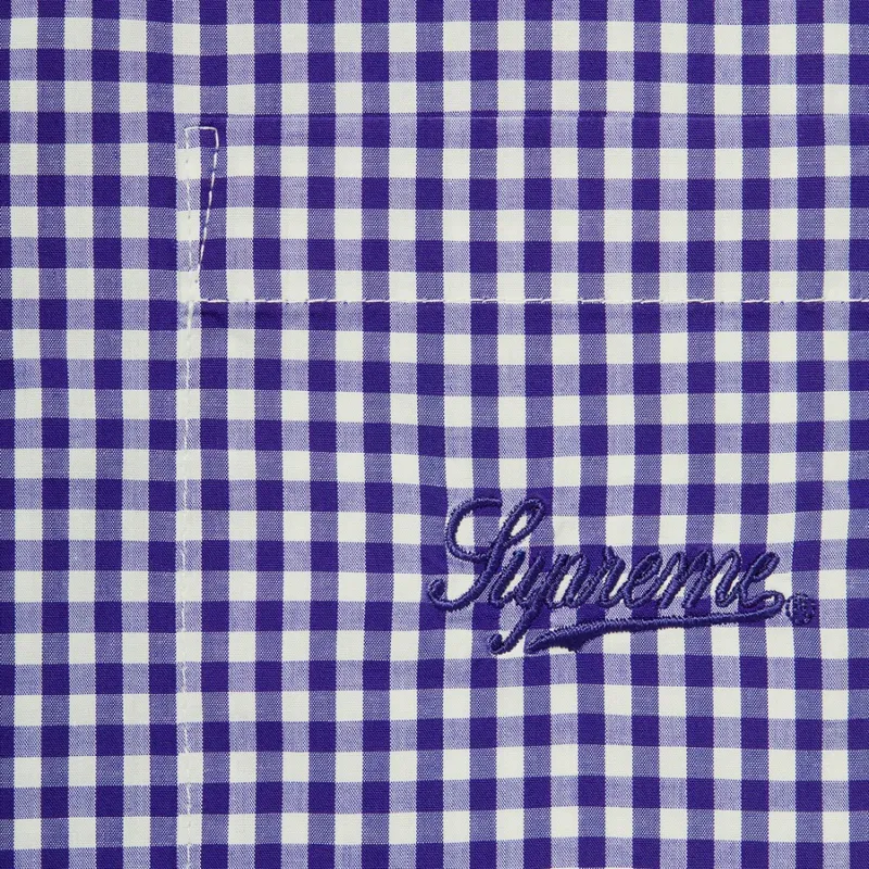 Supreme Gingham S/S Shirt-3