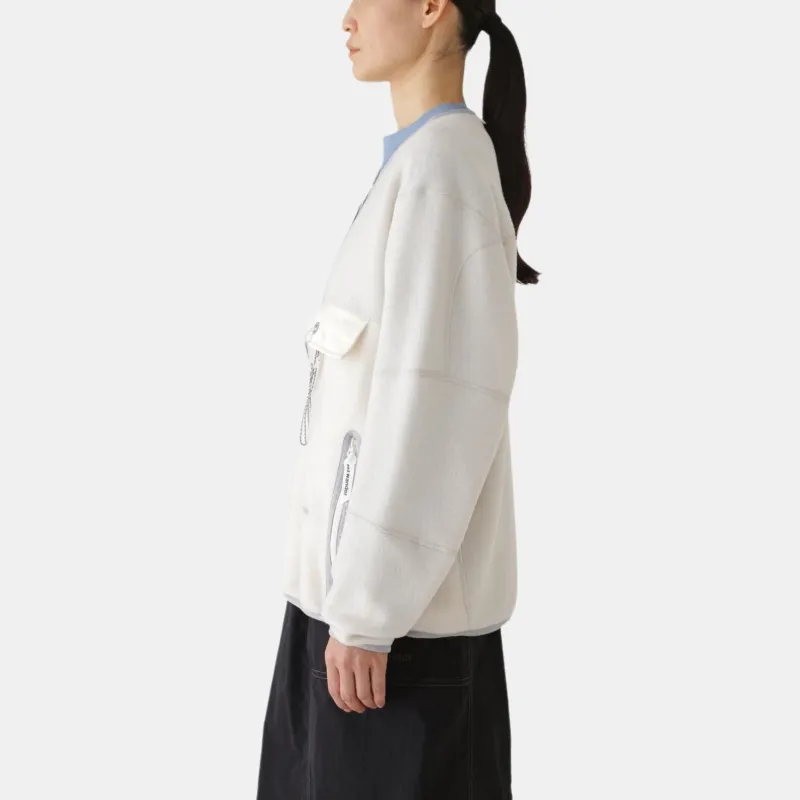 And Wander FW24 Jackets & Coats Unisex Ecru-4