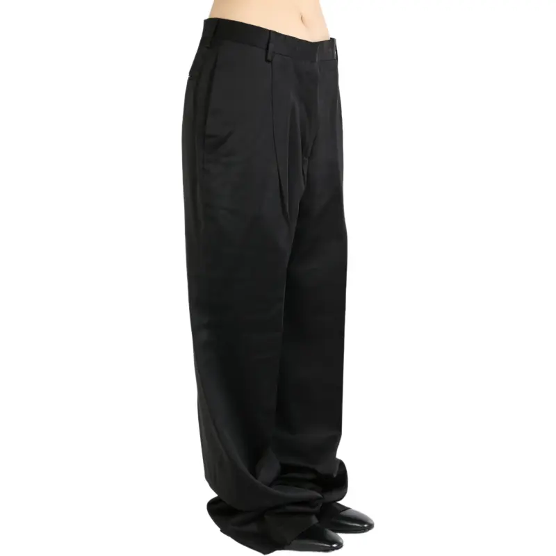 DRIES VAN NOTEN Pleated Pants Black-2