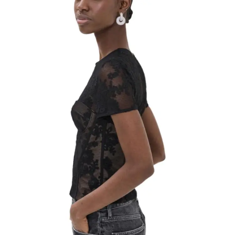Self portrait Lace Bustier style Top-2