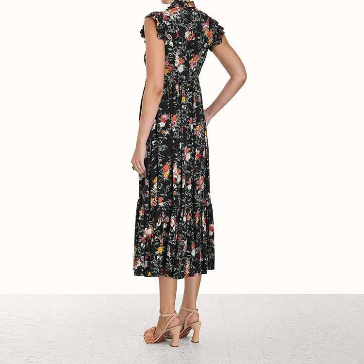 Zimmermann Sleeveless Dresses Women's Black-2