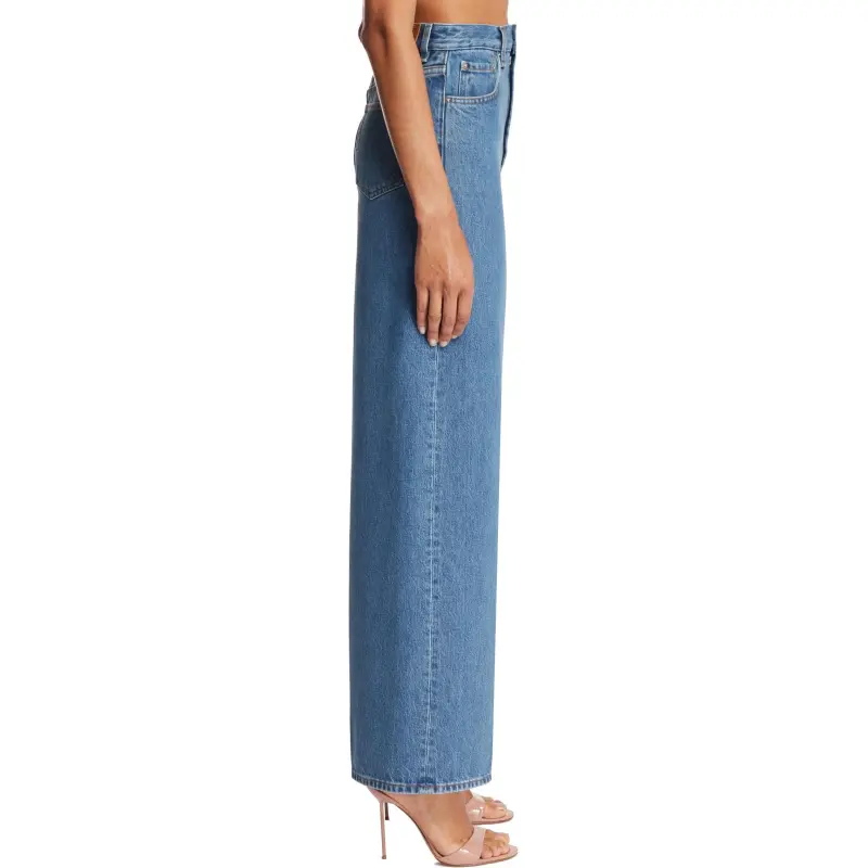 TOTEME High-Waisted Wide-Leg Jeans-3