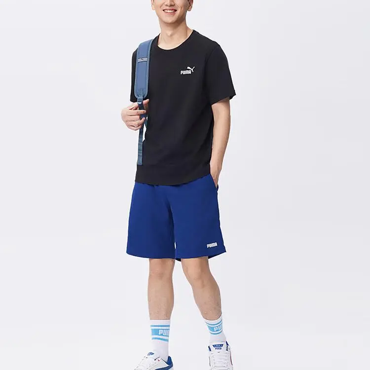 PUMA ESS SS25 T Shirt Unisex Black-4