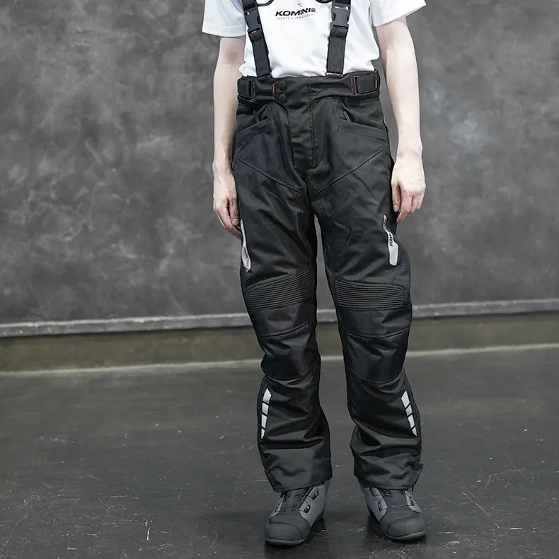 KOMINE SAFETY&INNOVATION Cycling Pants Men's Black-4