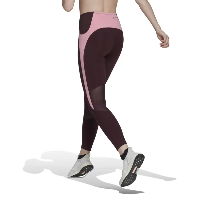 Adidas Athletic Trousers Women's Brown Red-2