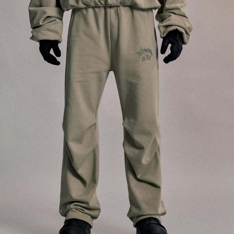 Moonwav X SENCE LA Knitted Sweatpants Men-2