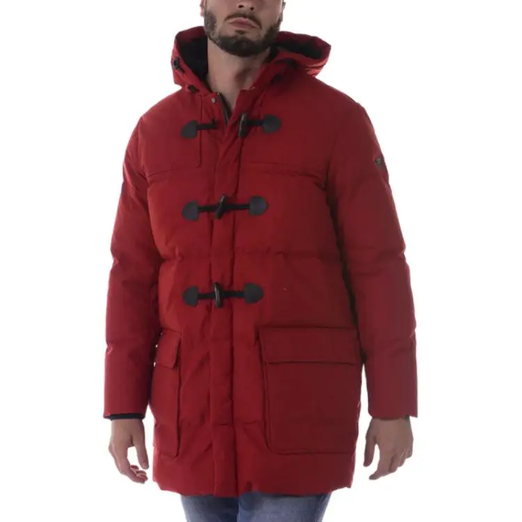 ARMANI JEANS Down Jacket Men's Red-1