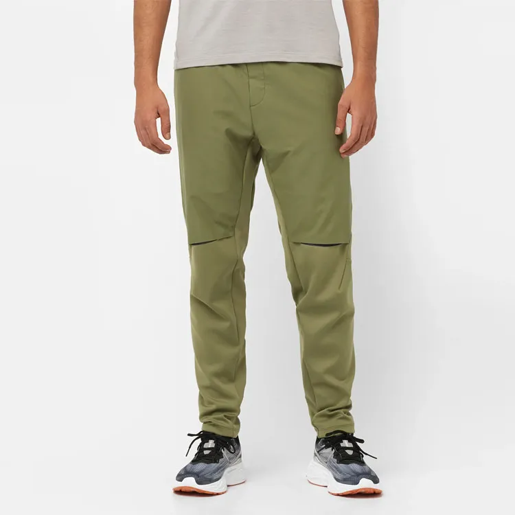SALOMON RUNLIFE Casual Pants Men Green-4