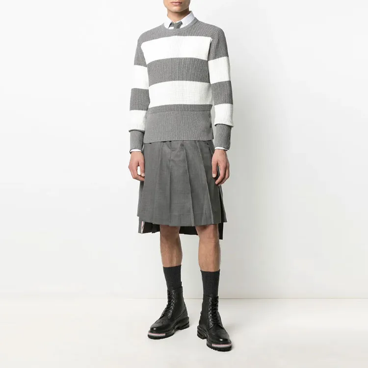THOM BROWNE· SS21 Sweater Men's White-2
