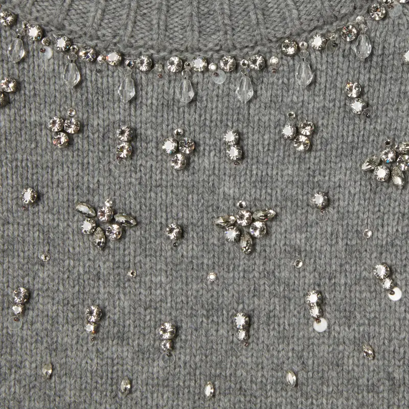 GUCCI FW24 Sweater Women's Gray-6