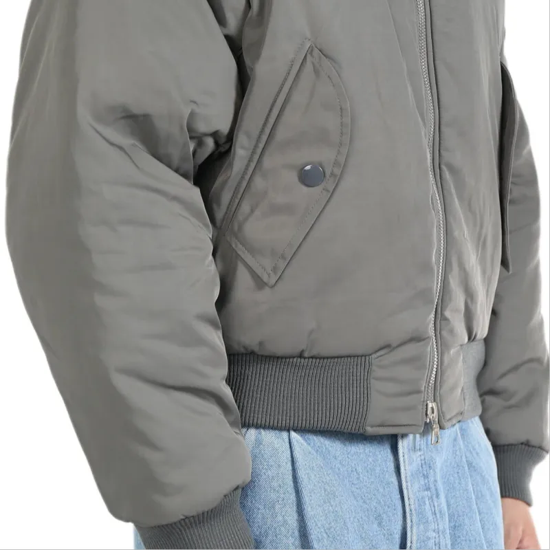 DRIES VAN NOTEN Zip Up Crewneck Jacket-3