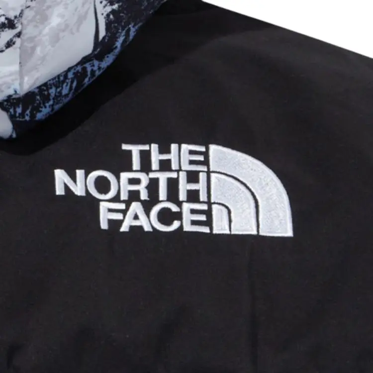 THE NORTH FACE 22 Beijing Teamkorea Down Parka/R White Korea Version-3