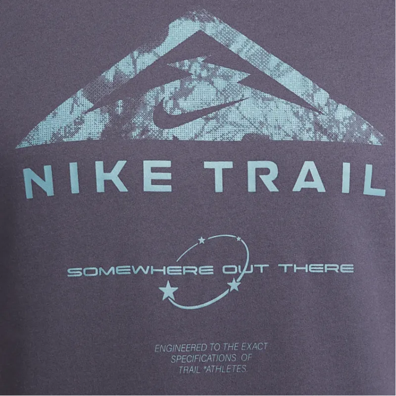 Nike T Shirts Men Purple-3