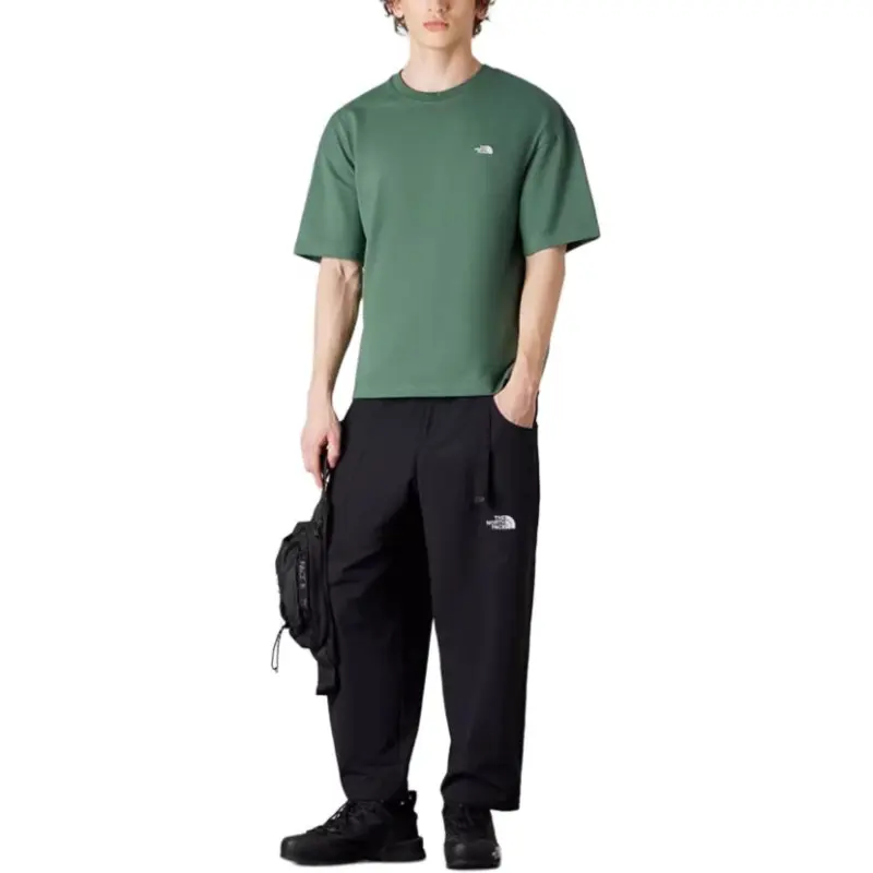 THE NORTH FACE City Outdoor Collection T Shirt Men's HCH/Duck Green-3