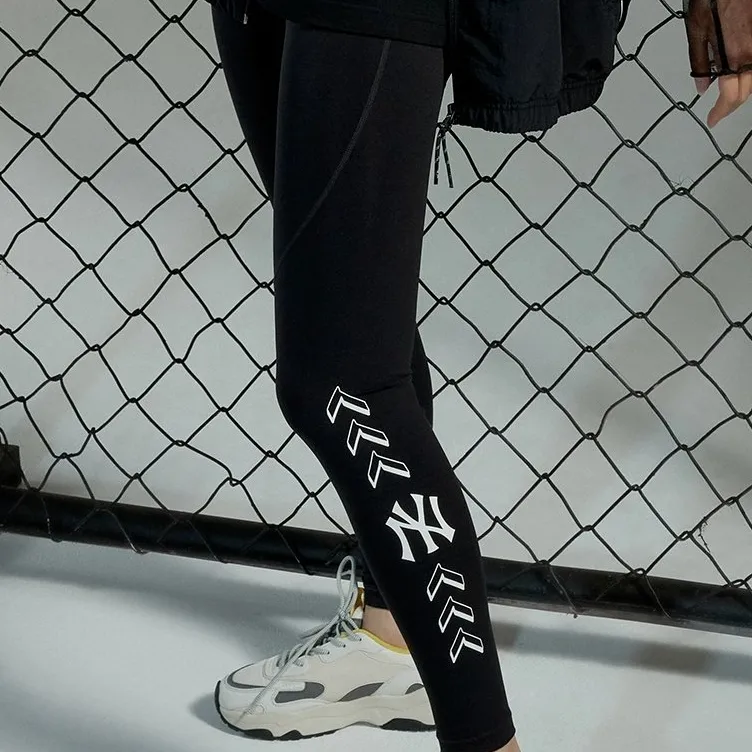 MLB New York Yankees Sports Pants Women's Black-2