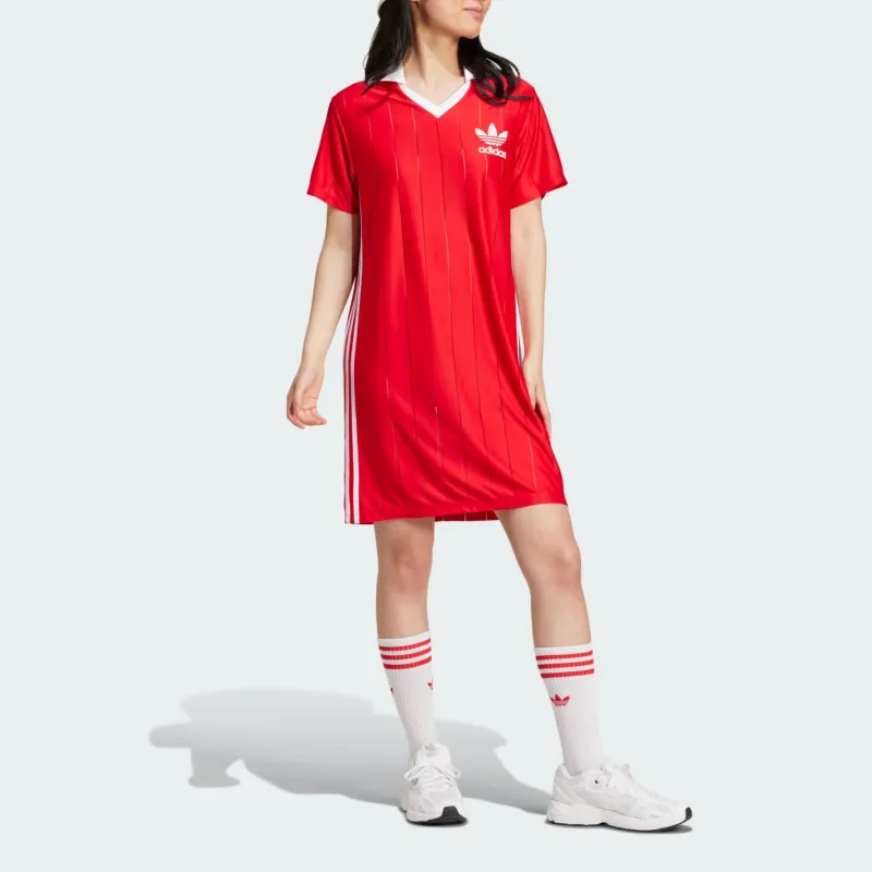 Adidas Adicolor 3-Stripes Pinstripe Dress-3