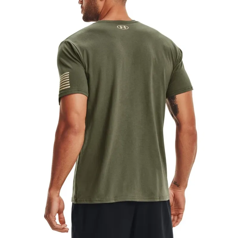 Under Armour Freedom Tonal T Shirt Men's Green-3