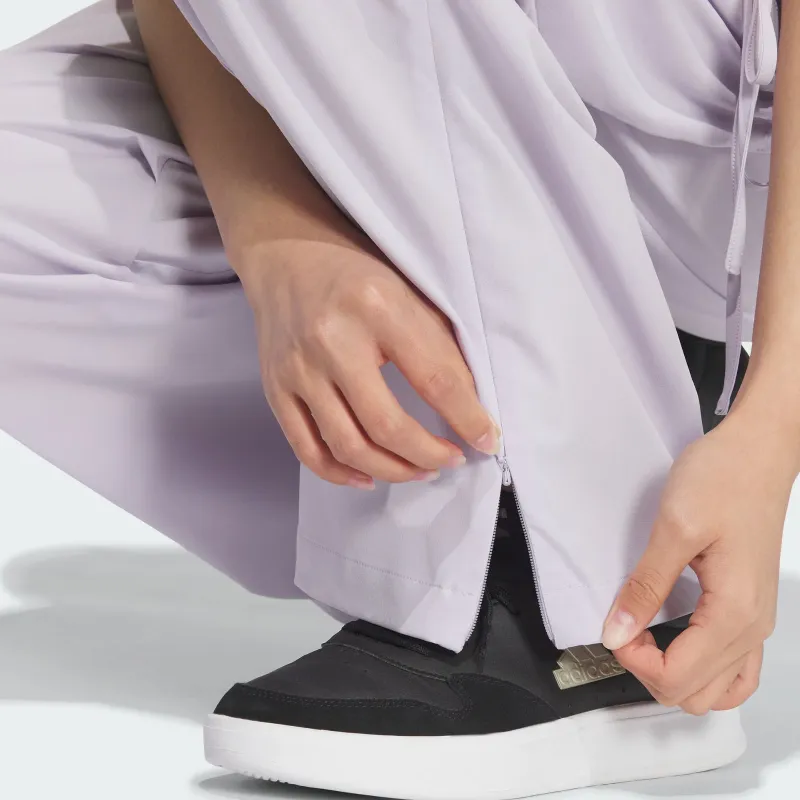 Adidas Dance Woven Tracksuit Bottoms Woven Sweatpants Women's Silver-5