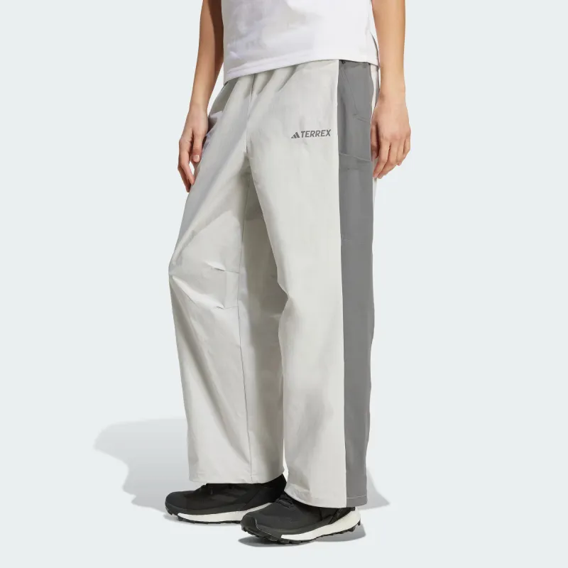 Adidas TerrexXPLORIC AEROREADY TROUSERS Sports Pants Women's Light Gray/Gray-2