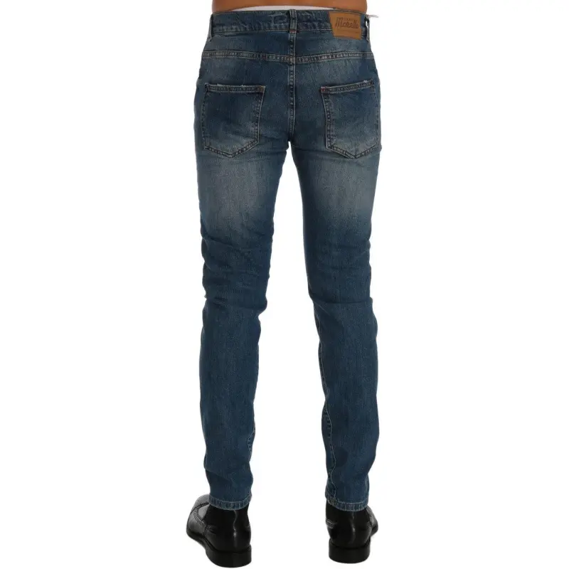 Frankie Morello Jeans Men's Blue-1