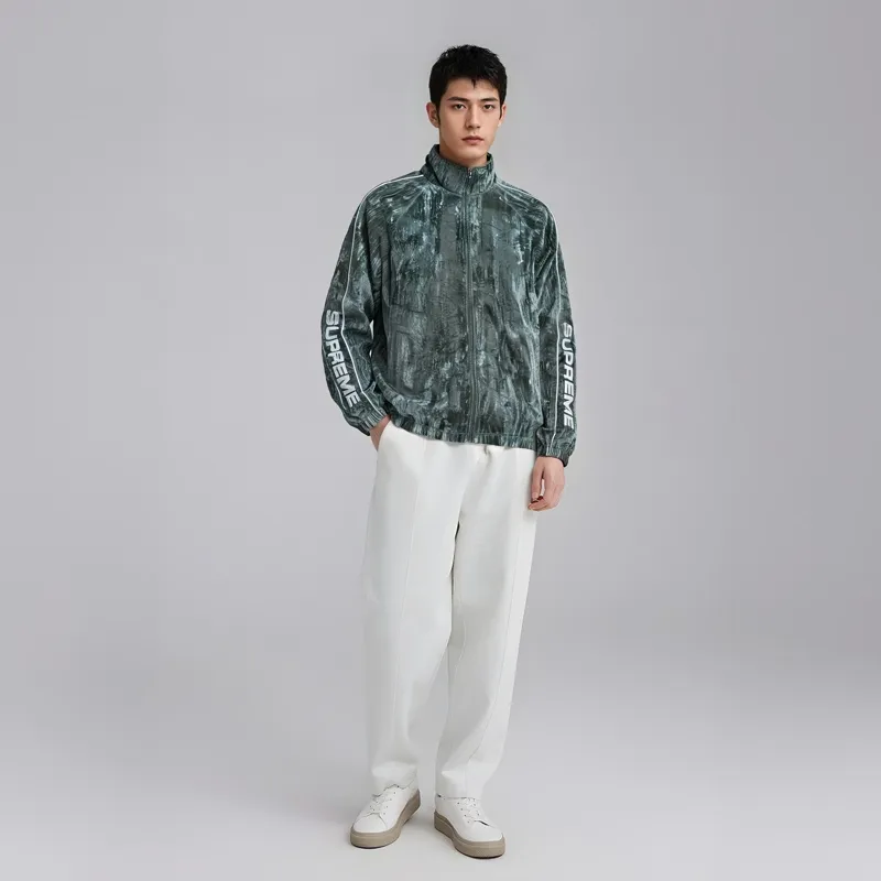 Supreme Crushed Velvet Track Jacket-3