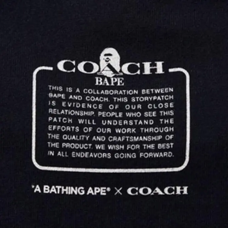 Bape X Coach College Tee-2