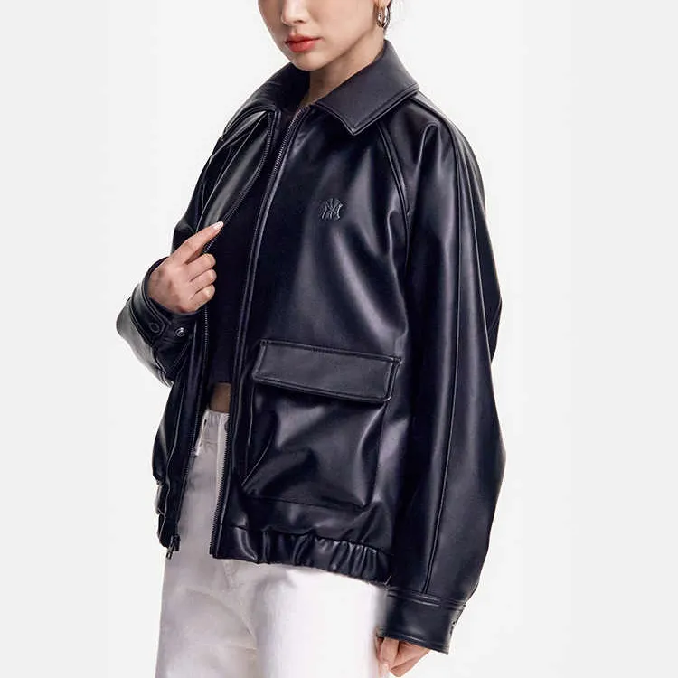 MLB New York Yankees Jacket Women's Black-3