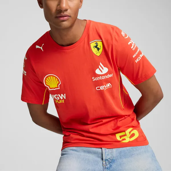 PUMA Scuderia Ferrari Sainz Men's Tee-4