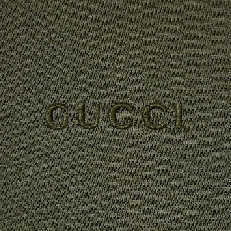 GUCCI SS25 Sweatshirt Men's Dark Green-5