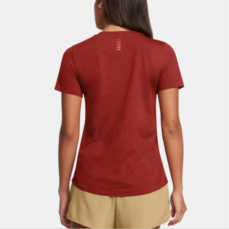 Under Armour Launch Regular T Shirt Women's Terracotta Red-2