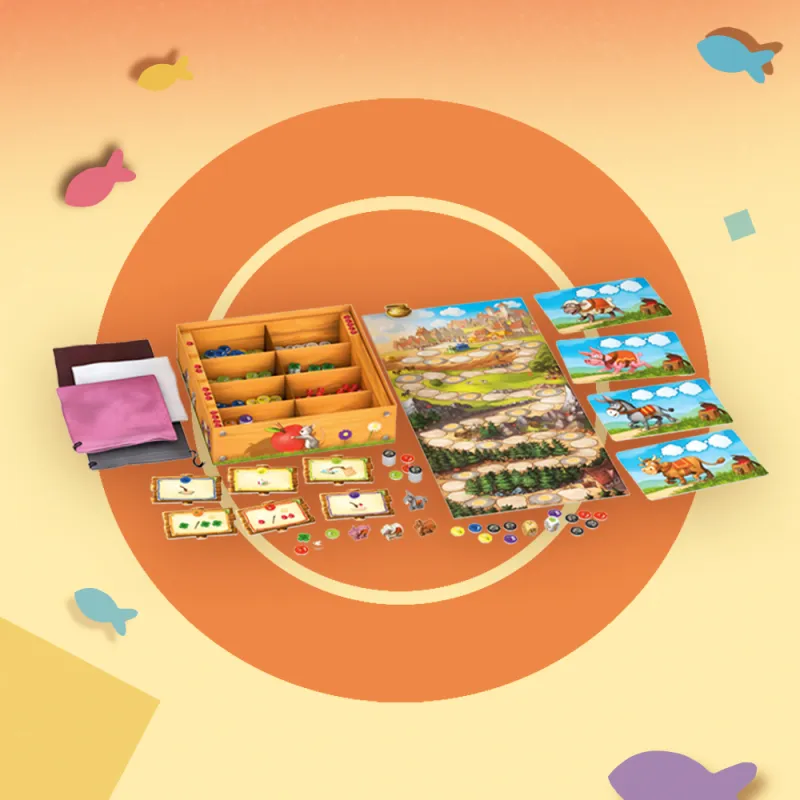 SCHULER Riding A Donkey Through Jianghu Board Games-1